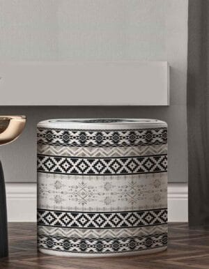 Modern Design Round Fabric Buff - Model 157