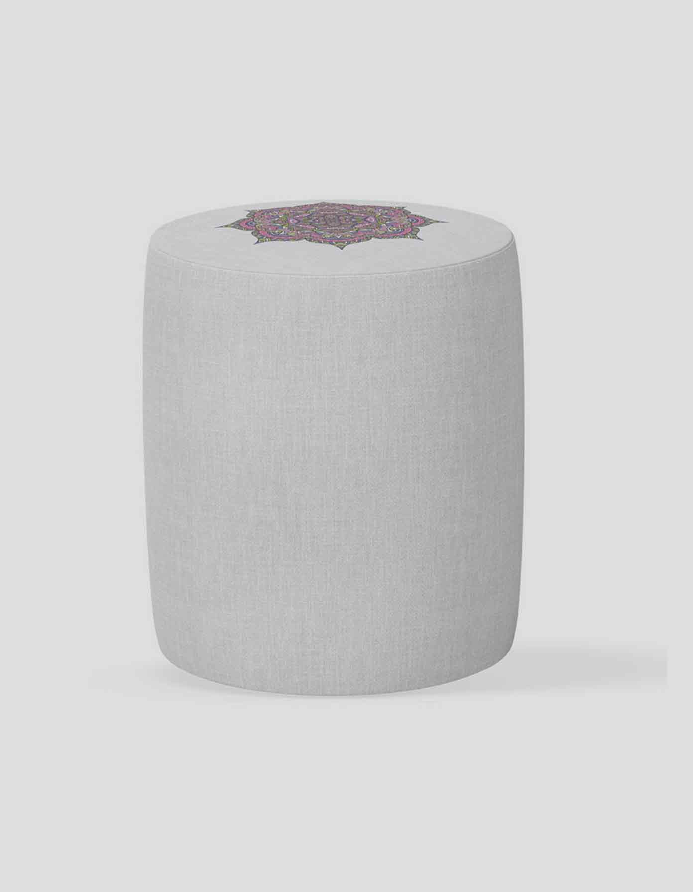 POUF-SH-179 بف دائري قماش بتصميم عصري – موديل 179