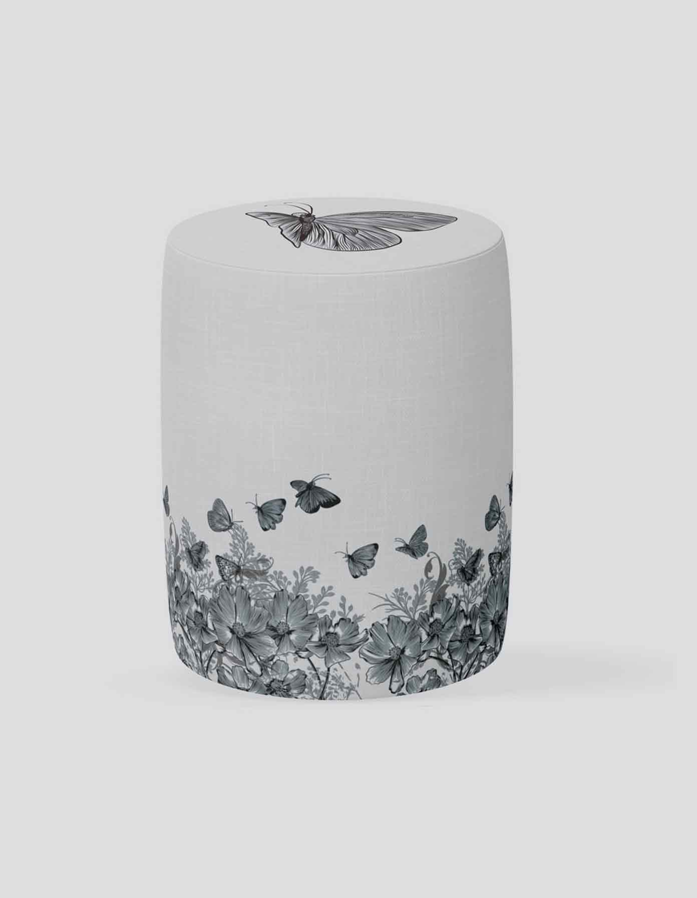 POUF-SH-216 بف دائري قماش بتصميم عصري – موديل 216