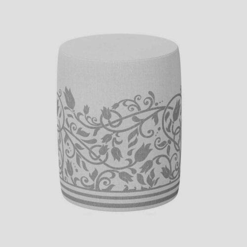 POUF-SH-232 بف دائري قماش بتصميم عصري – موديل 232
