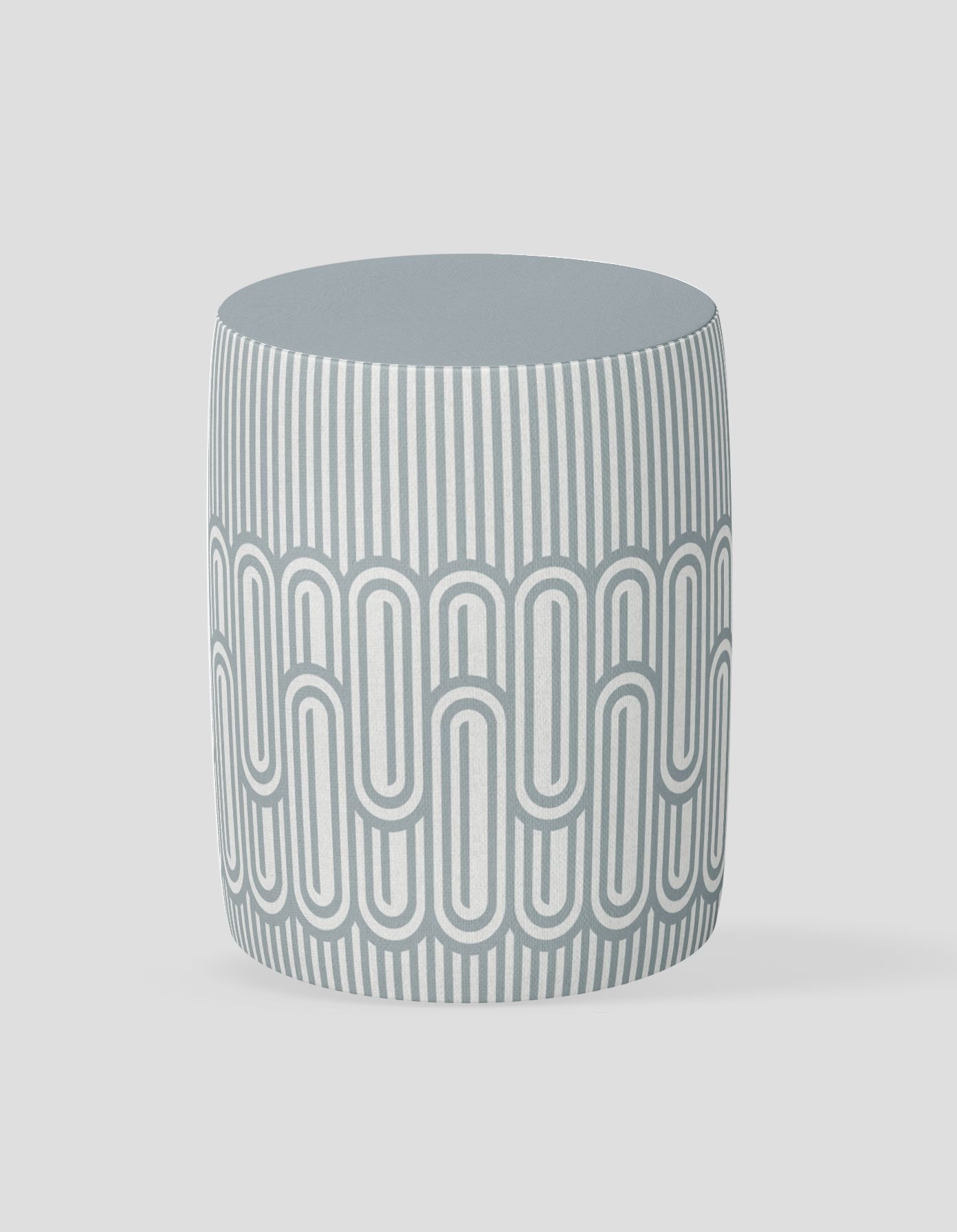 POUF-SH-271 بف دائري قماش بتصميم عصري – موديل 271