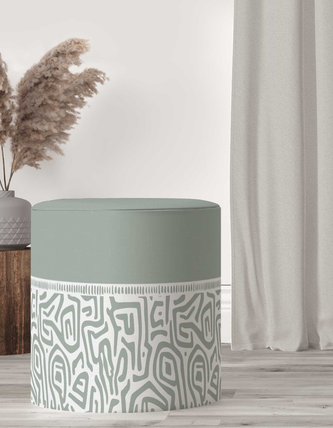 POUF-SH-280_ بف دائري قماش بتصميم عصري – موديل 280