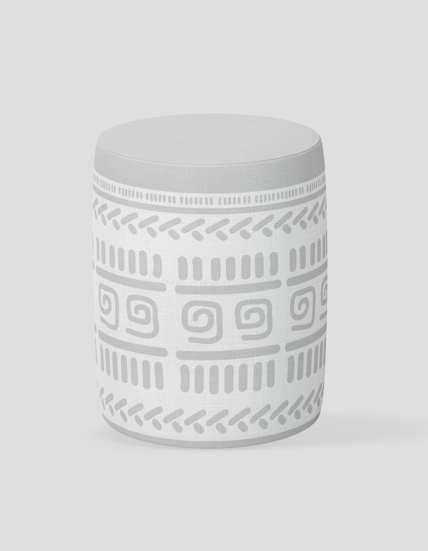 POUF-SH-283 بف دائري قماش بتصميم عصري – موديل 283