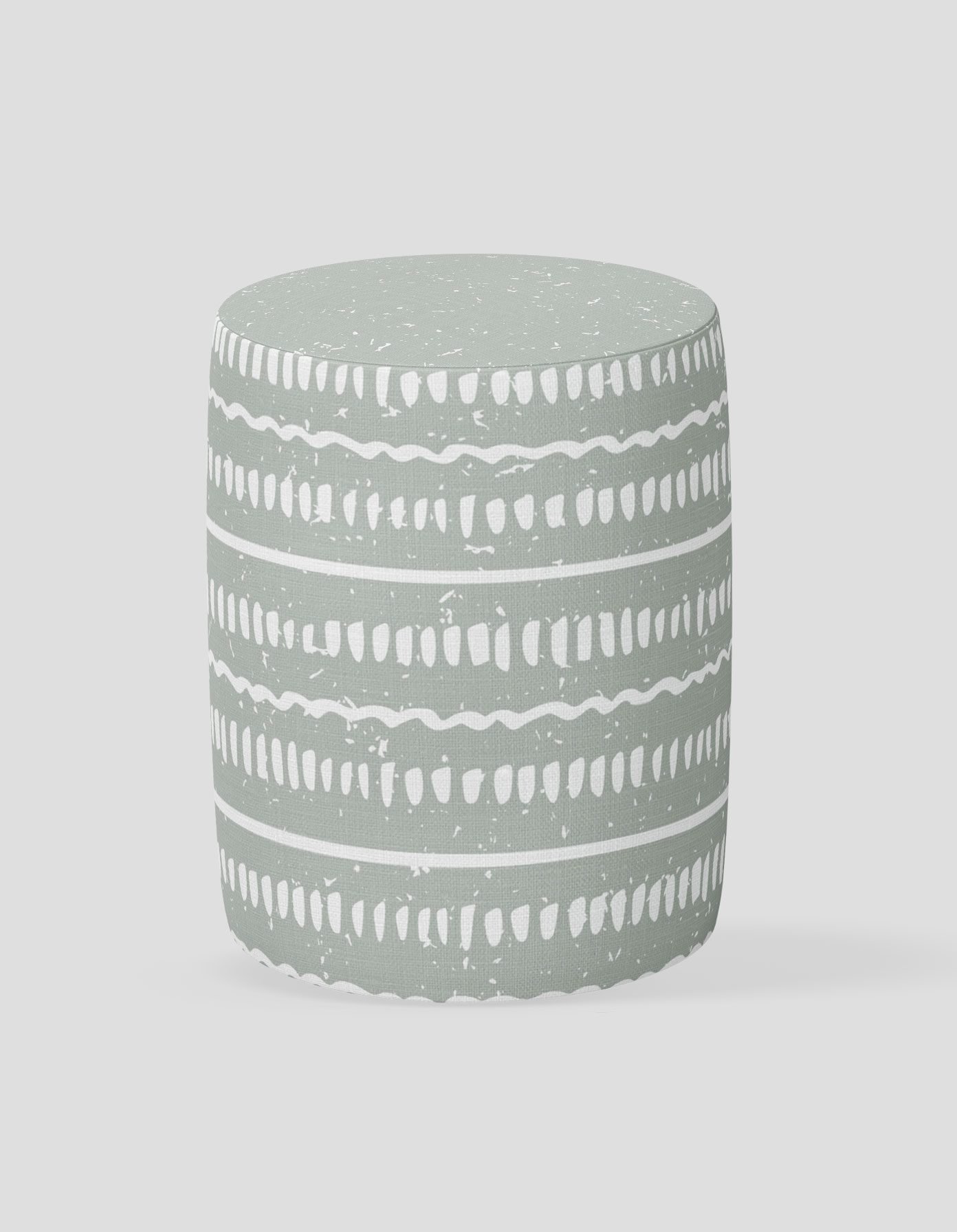 POUF-SH-284 بف دائري قماش بتصميم عصري – موديل 284