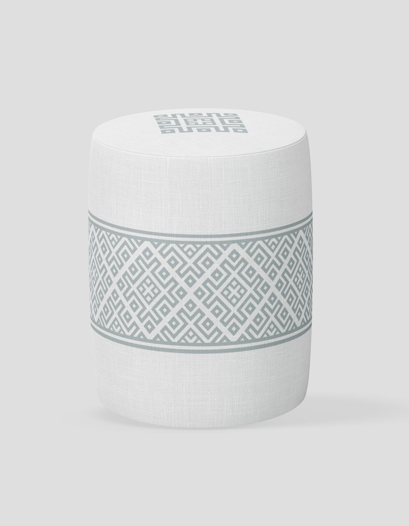 POUF-SH-285 بف دائري قماش بتصميم عصري – موديل 285
