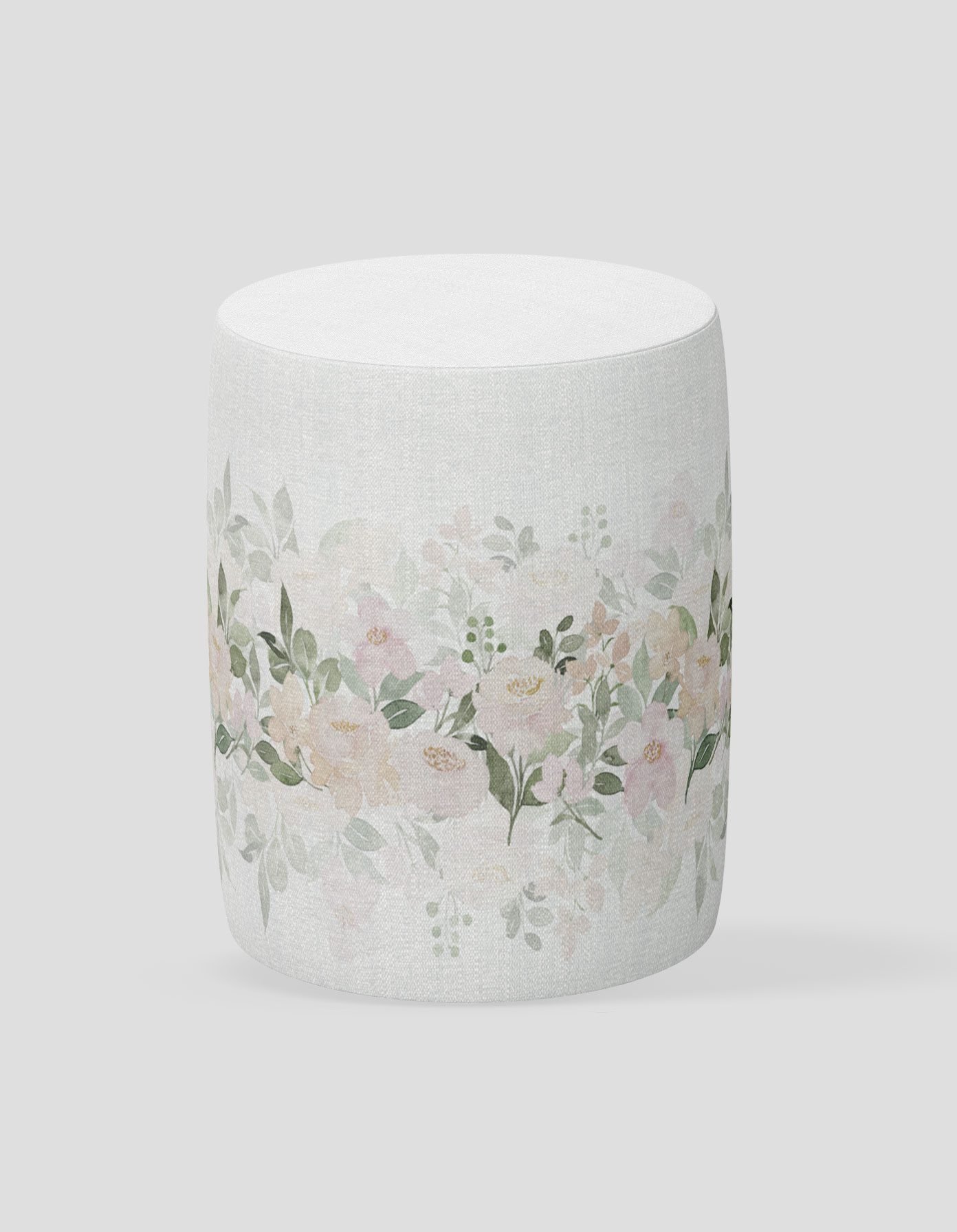 POUF-SH-78 Modern Design Round Fabric Buff - Model 78