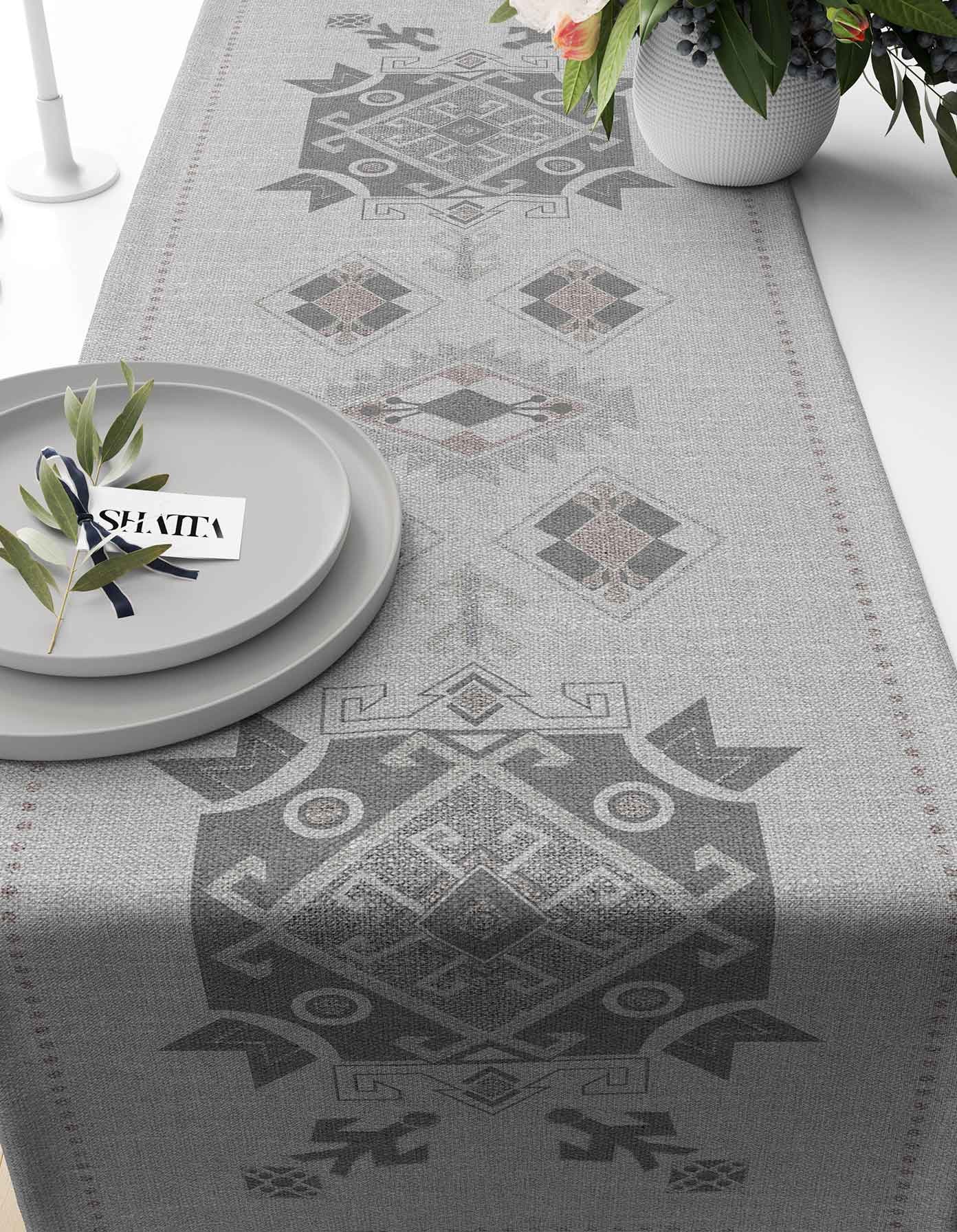 RANAR-SH-235 Printed fabric travel runner code 235
