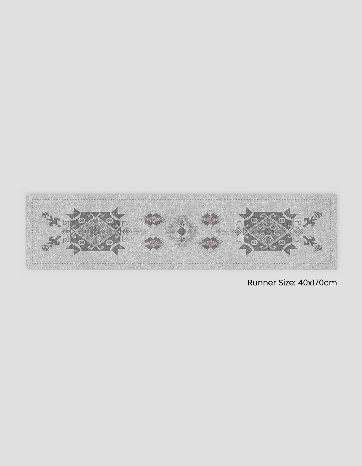 RANAR-SH-235_ Printed fabric travel runner code 235