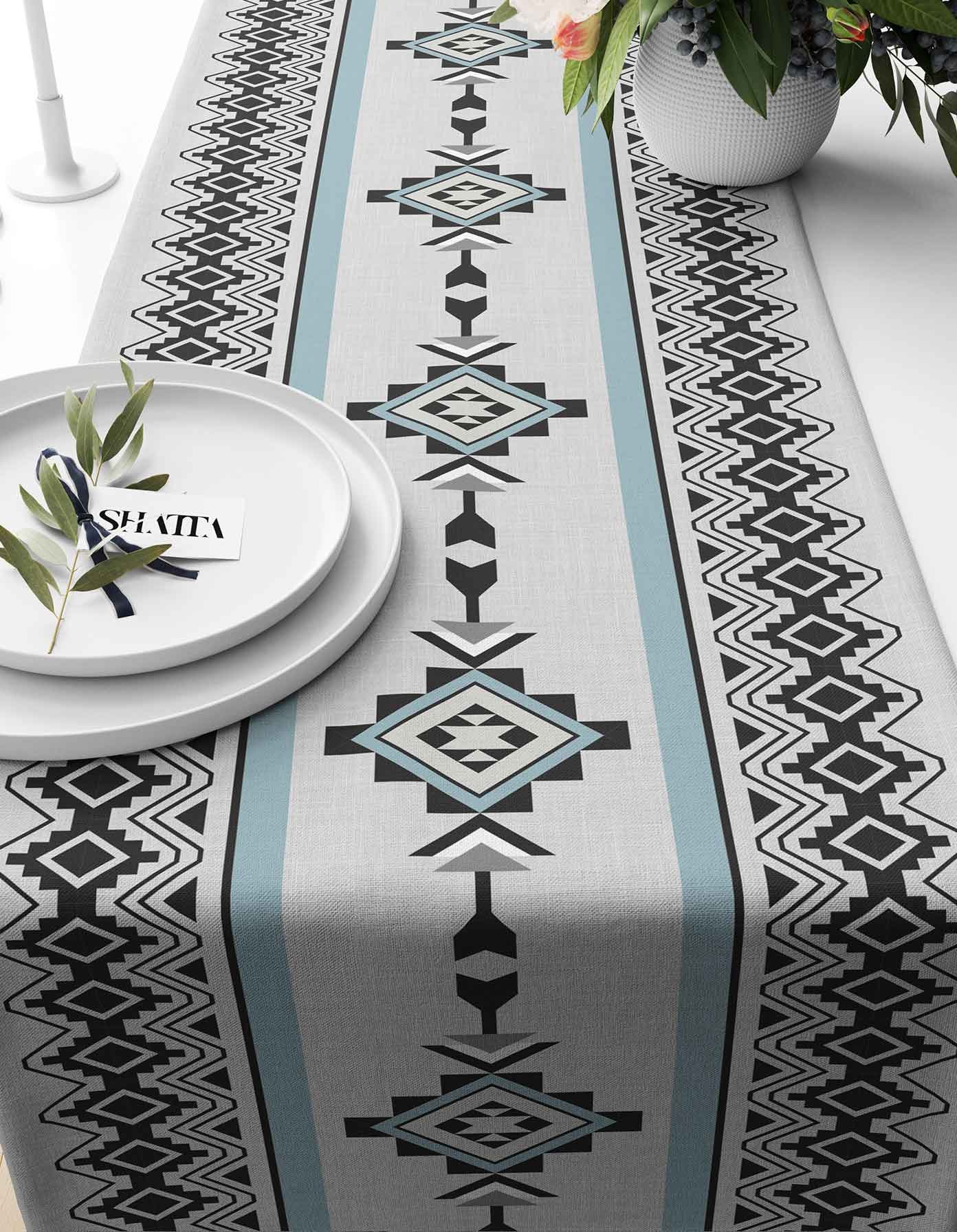 RANAR-SH-245 Printed fabric travel runner code 245