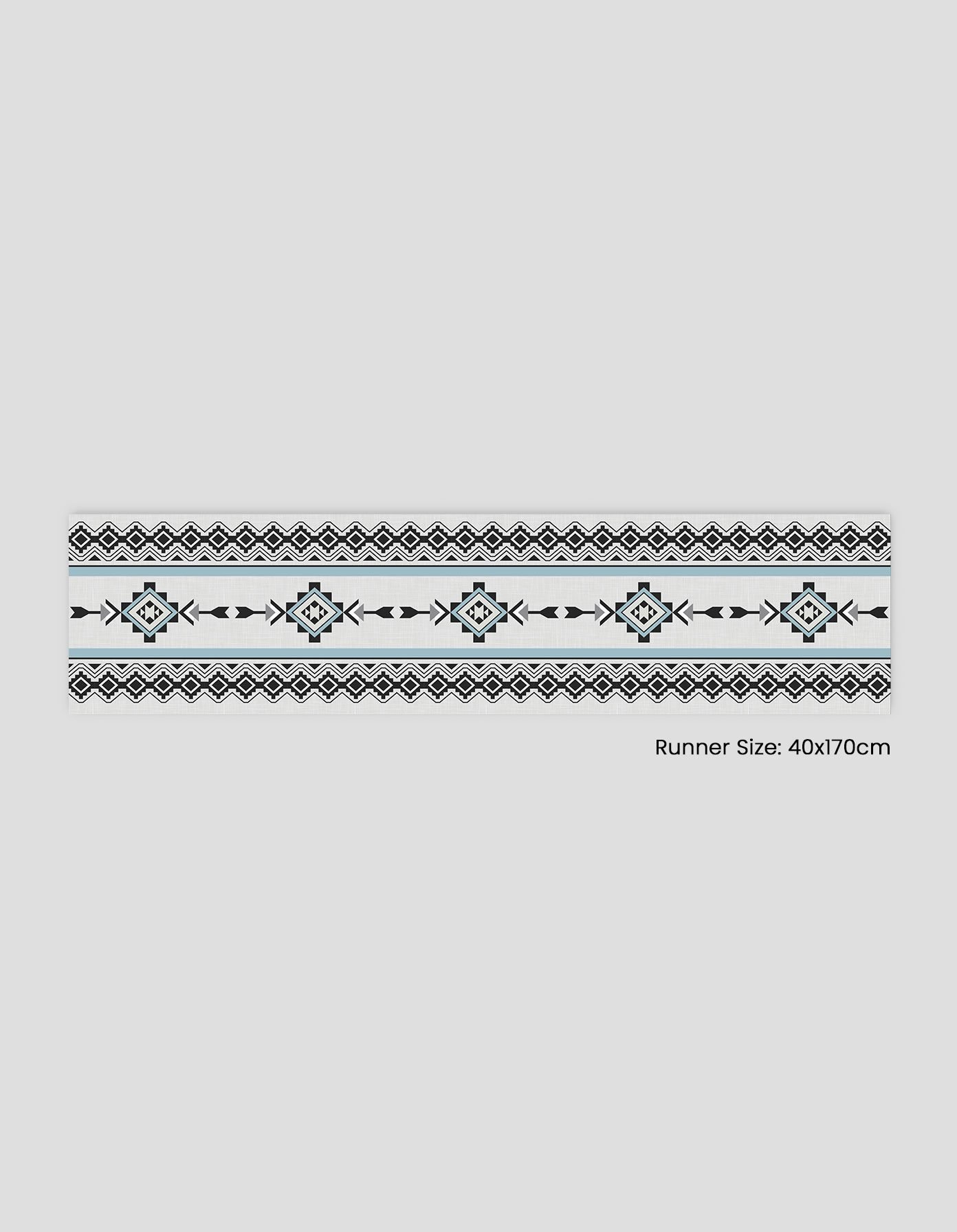 RANAR-SH-245_ Printed fabric travel runner code 245