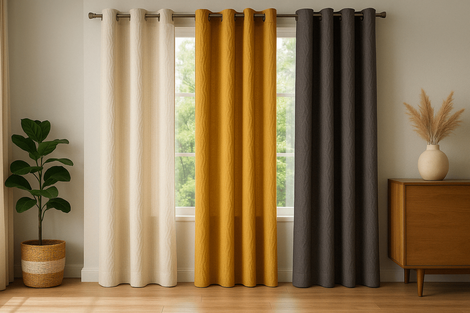 Tipos de telas para cortinas