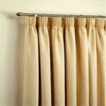 Oslo Chanie Wide Beige Curtain