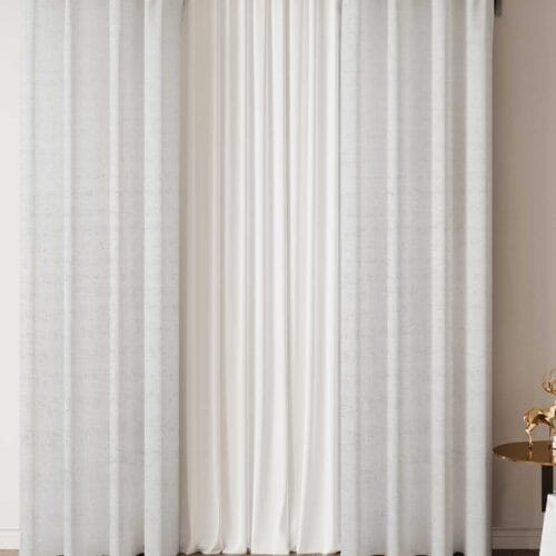 Oslo Chanie Wide Beige Curtain