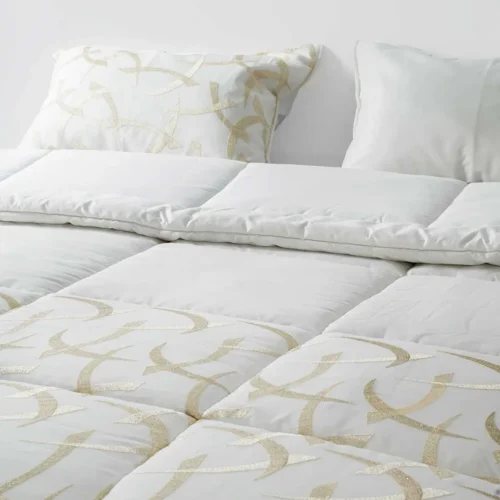 Large Quilted Duvet Set 220X240 Off White Code 1