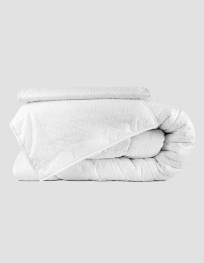 1081513304010000001 Large Quilted Duvet Set 220X240 Off White Code 1