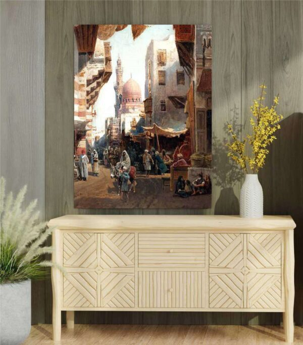 تابلوه MDF قماش تصميم 417 كلاسيكية