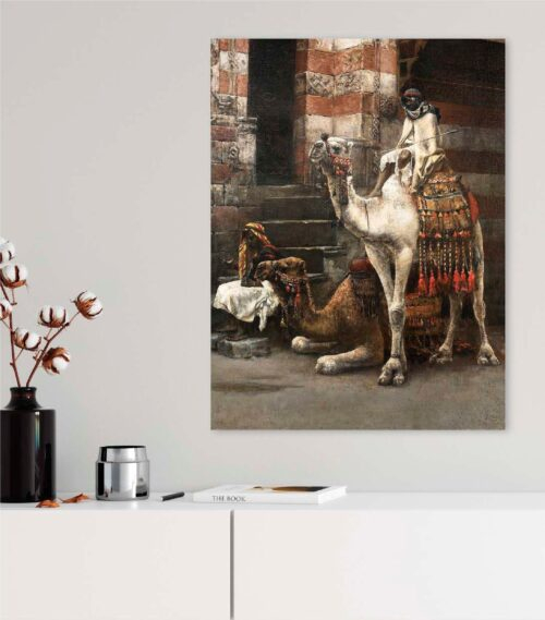 50300110100439 MDF tableau fabric design 439 animals