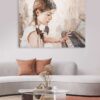 تابلوه قماش تصميم 458 شخصيات