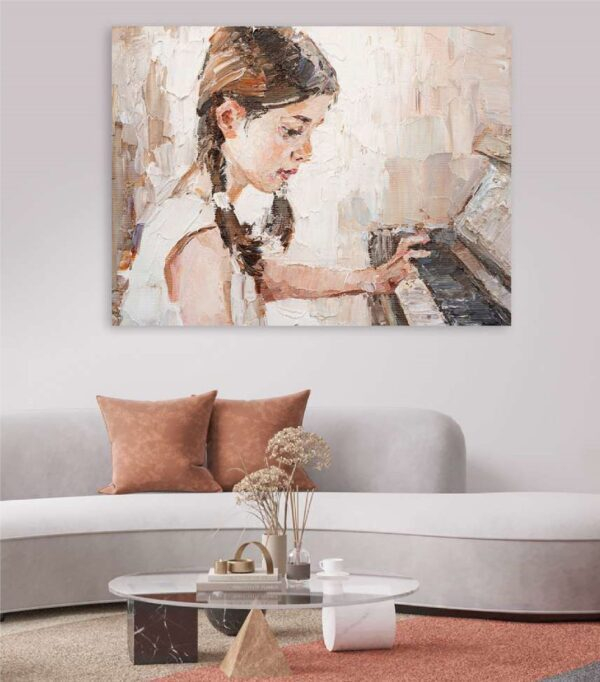 تابلوه MDF قماش تصميم 458 شخصيات