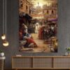 تابلوه قماش تصميم 489 كلاسيكية