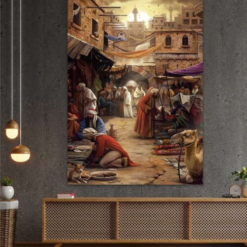 تابلوه قماش تصميم 489 كلاسيكية