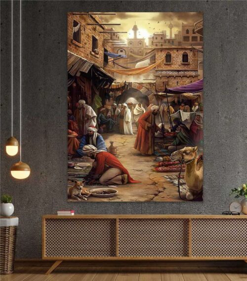Classic MDF canvas print design 489
