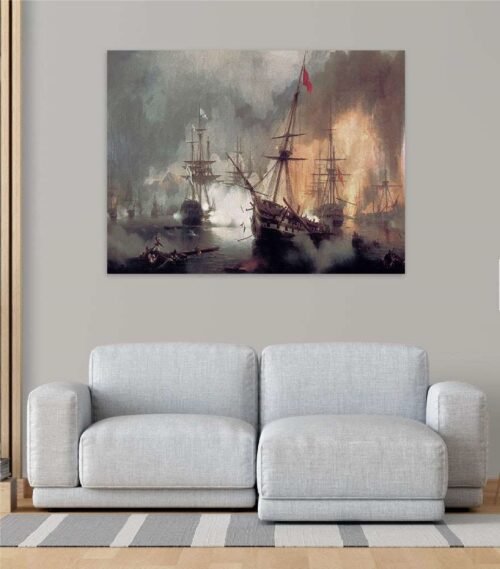 Classic MDF canvas print design 581