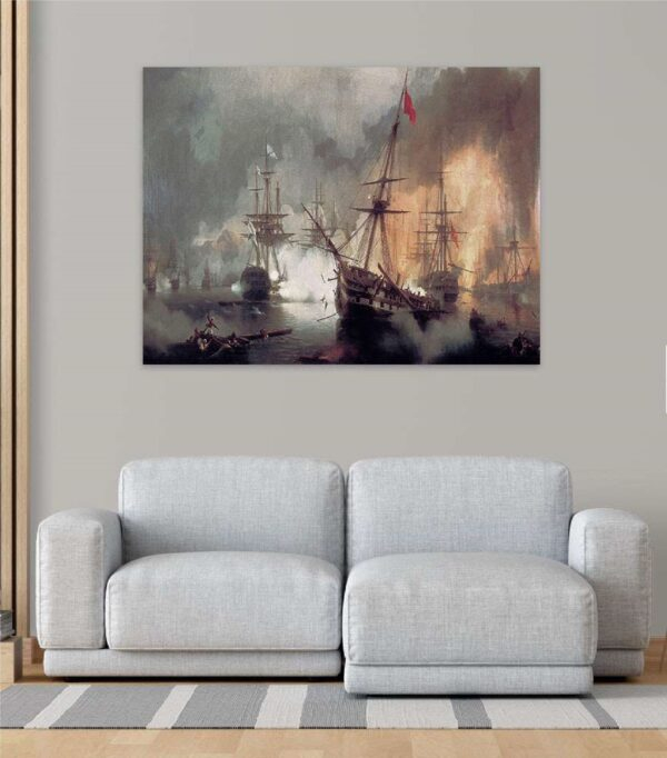 تابلوه MDF قماش تصميم 581 كلاسيكية