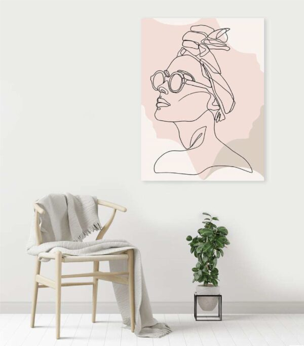 تابلوه MDF قماش تصميم 636 شخصيات