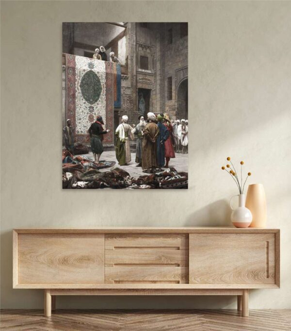 تابلوه MDF قماش تصميم 840 كلاسيكية