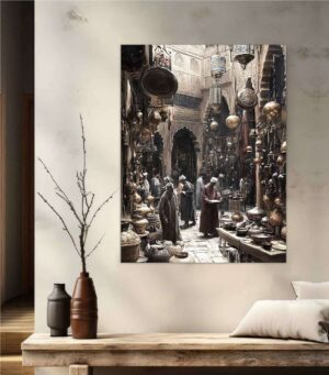 تابلوه قماش تصميم 072 كلاسيكية