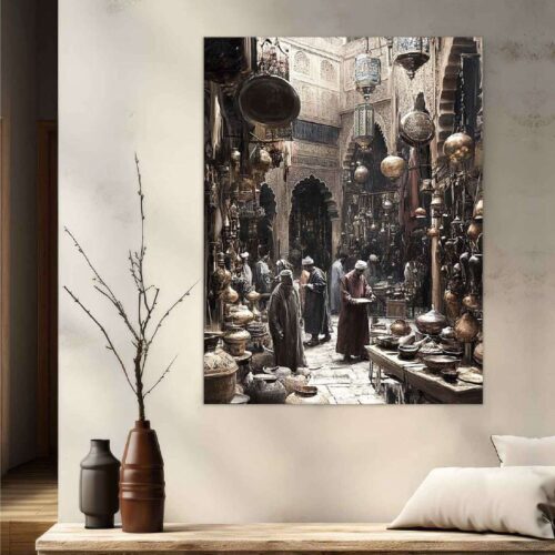 تابلوه قماش تصميم 072 كلاسيكية