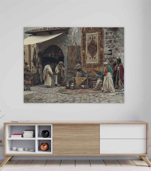 تابلوه MDF قماش تصميم 073 كلاسيكية