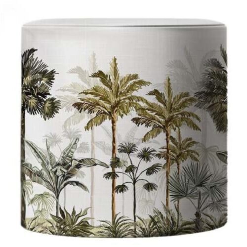 Veron Modern Round Pouf / Design 02