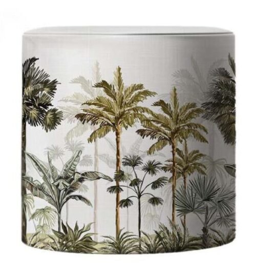 Veron Modern Round Pouf / Design 02