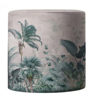 Veron Modern Round Pouf / Design 04
