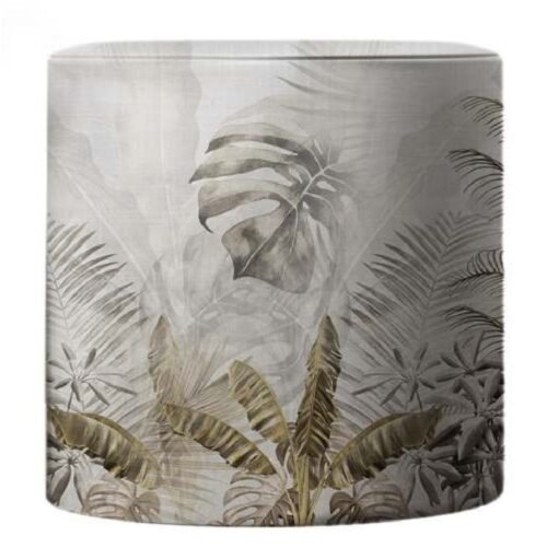 Veron Modern Round Pouf / Design 05