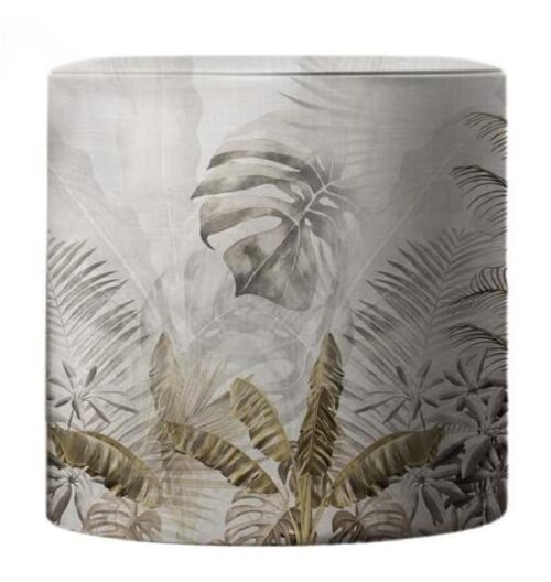 Veron Modern Round Pouf / Design 05