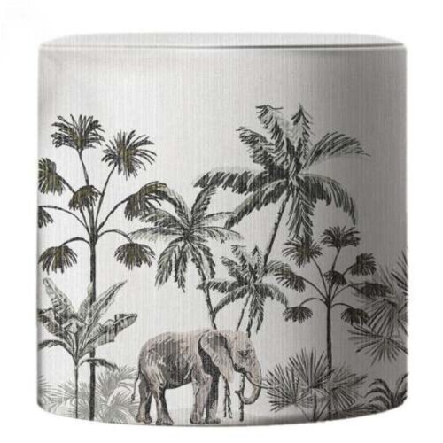 Veron Modern Round Pouf / Design 08