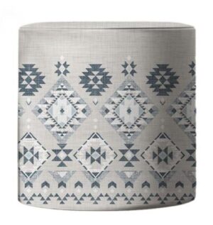 Veron Modern Round Pouf / Design 10