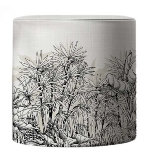 Veron Modern Round Pouf / Design 13
