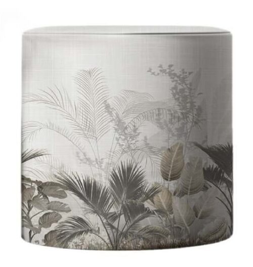 Veron Modern Round Pouf / Design 15