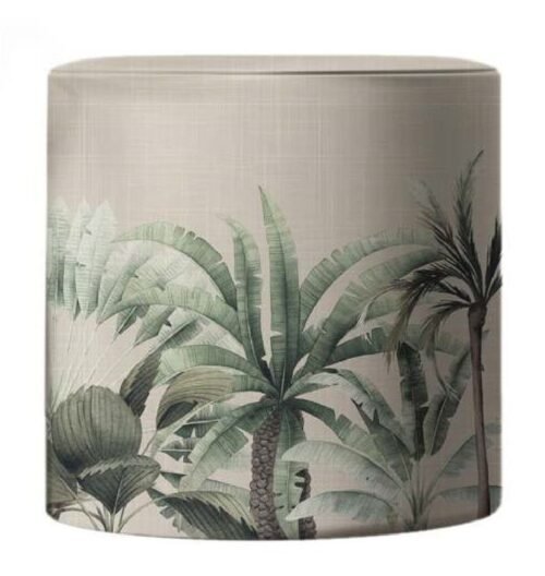 Veron Modern Round Pouf / Design 16