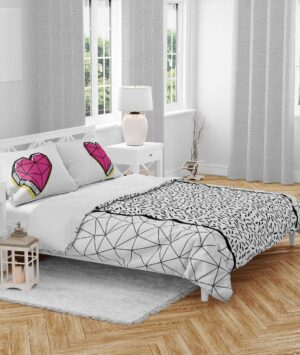 Mario 3-piece bed quilt set / Design 047