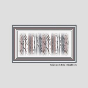 Printed tablecloth 135x250cm - Design 75
