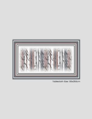 Printed tablecloth 135x250cm - Design 75