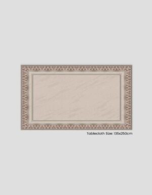Printed tablecloth 135x250cm - Design 167