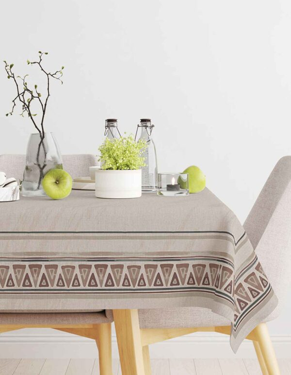 مفرش سفرة مطبوع 135×250سم - تصميم 167