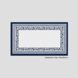 Printed tablecloth 135x250cm - Design 181
