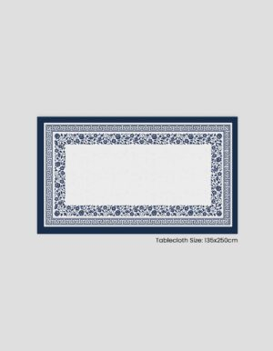 Printed tablecloth 135x250cm - Design 181